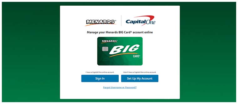 Activate Your Menards Credit Card at menards.capitalone.comactivate