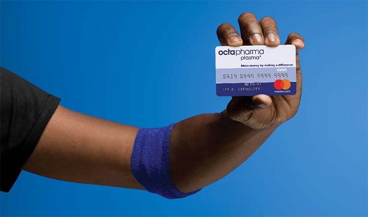 Octapharma Plasma Prepaid Debit Card Login 