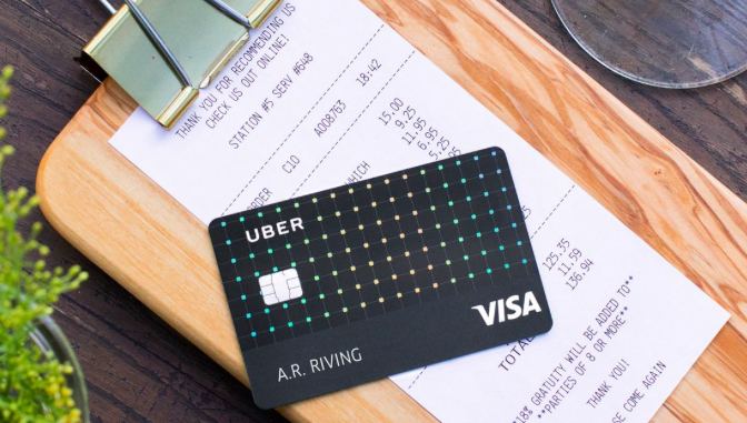 Uber credit card