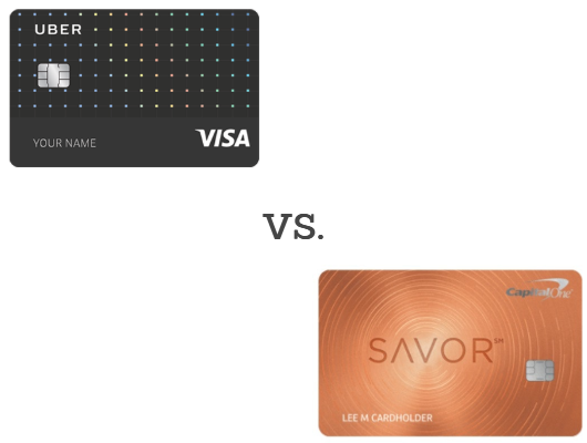 Capital One Savor vs Uber Visa