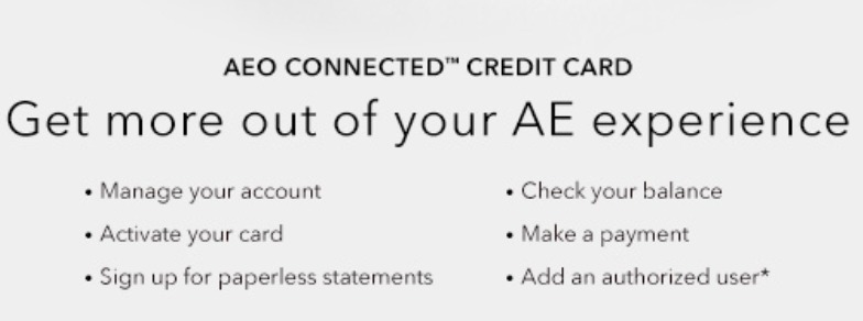 American Eagle Outfitters credit card login