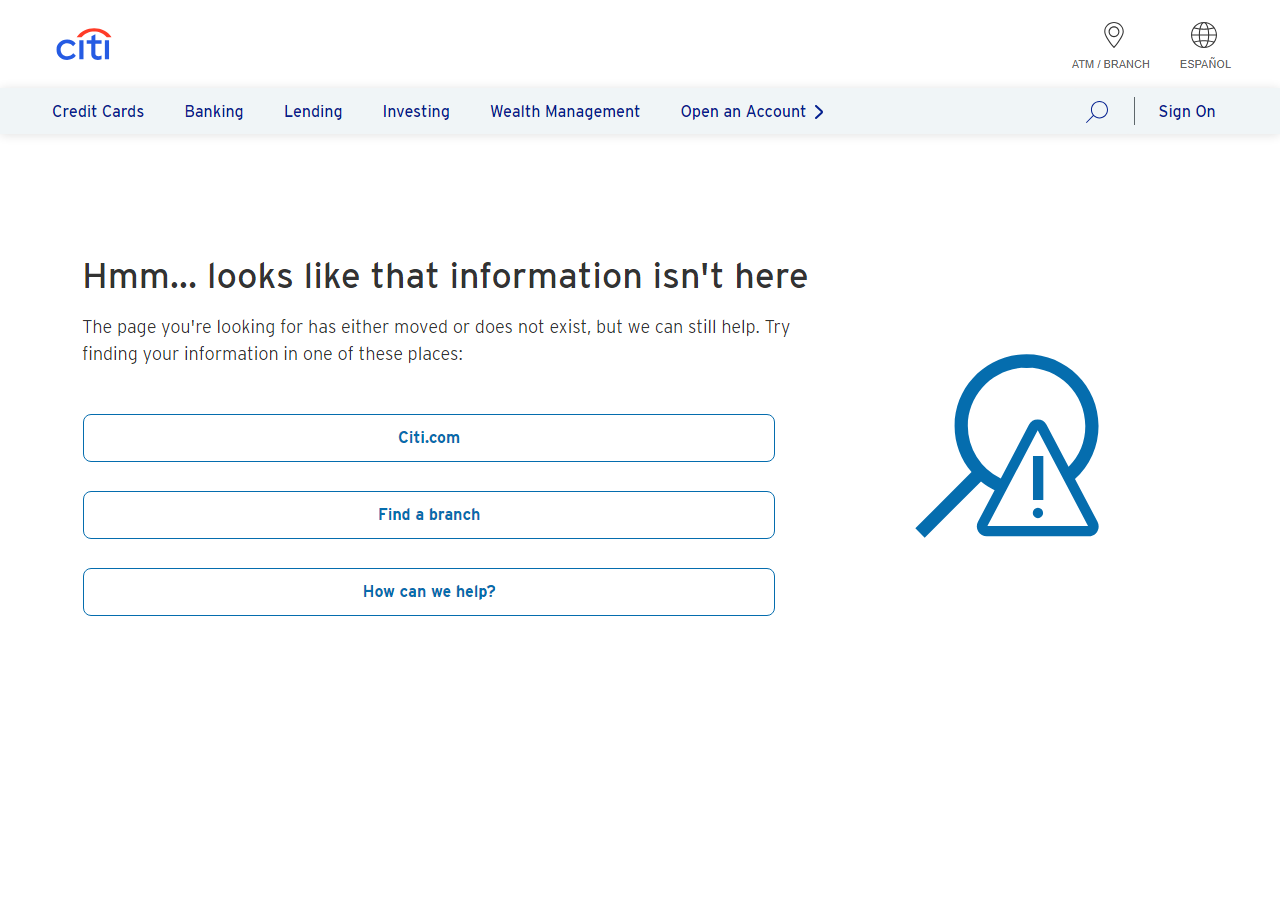 Citi card activation overview page on online.citi.com showing fields to enter card number and verify identity
